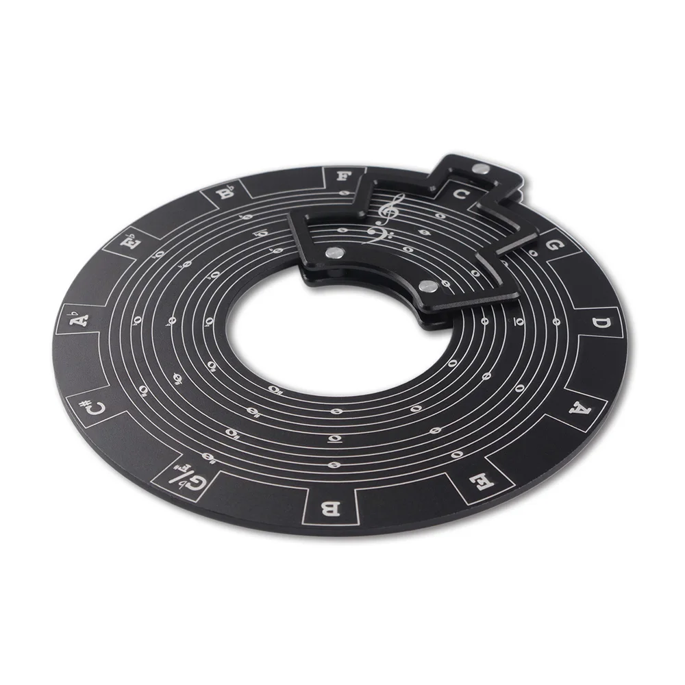 Circle of Fifths Aluminum Alloy Wheel Melody Tool Music Theory Plate Learning Tool Chord Series Table Melody Fifth Degree circle fifths tool