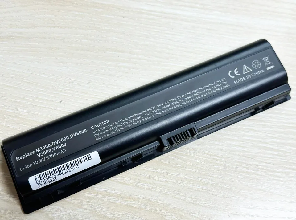 Batteria POTENZIATA 5200mAh 10.8V Per HP Compaq Presario V6000 Serie – 6 Celle, Li-Ion, Garanzia Italiana 2 Anni