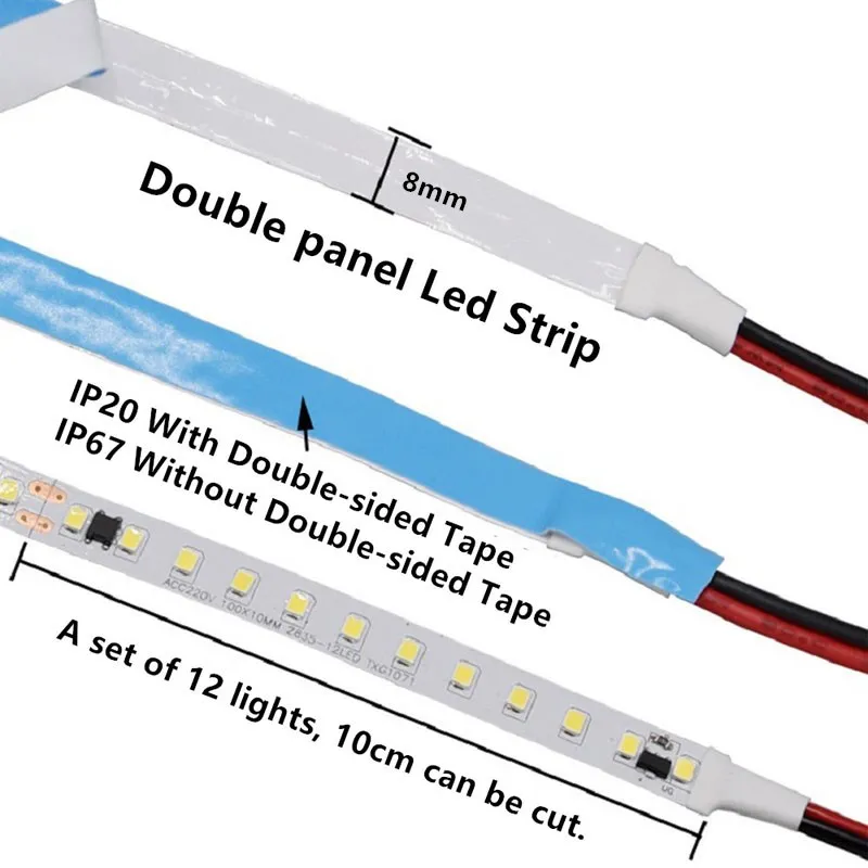 LED Ʈ , 220, 120LED, m, 5M, 2835 LED, AC 600 V,  , LED Ʈ , 220V ̿ , ϰ   Ʈ  
