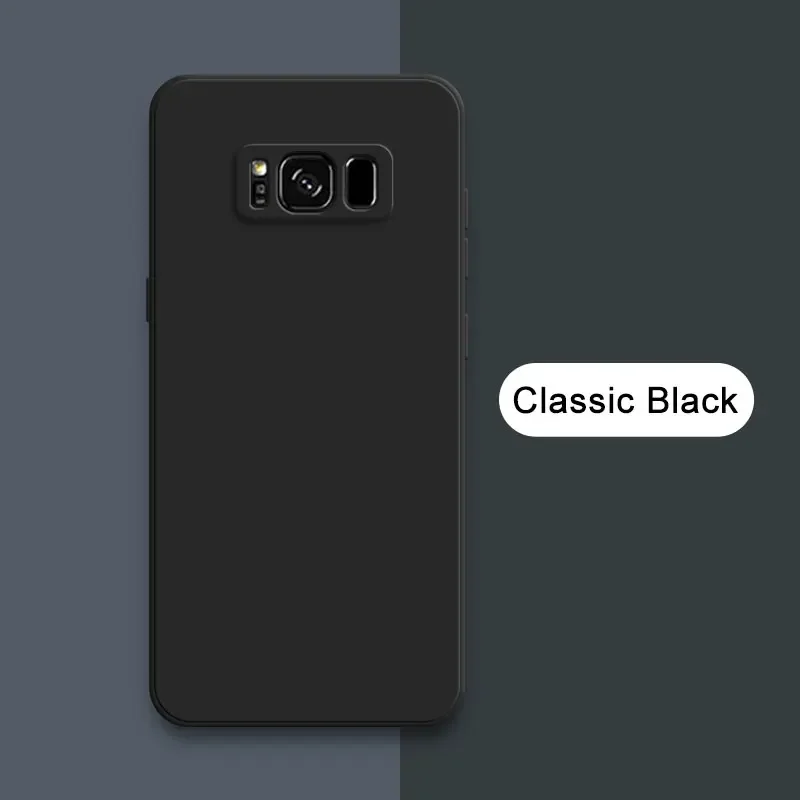 Squares Liquid Silicone Soft Shockproof Phone Case - Enhanced Protection and Stylish Design