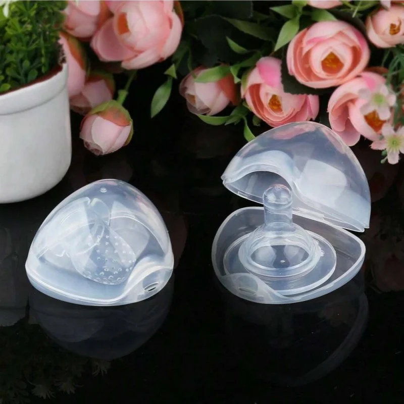 Portable Dust-Proof Baby Nipple Storage Box - Hygienic Soothing Solution
