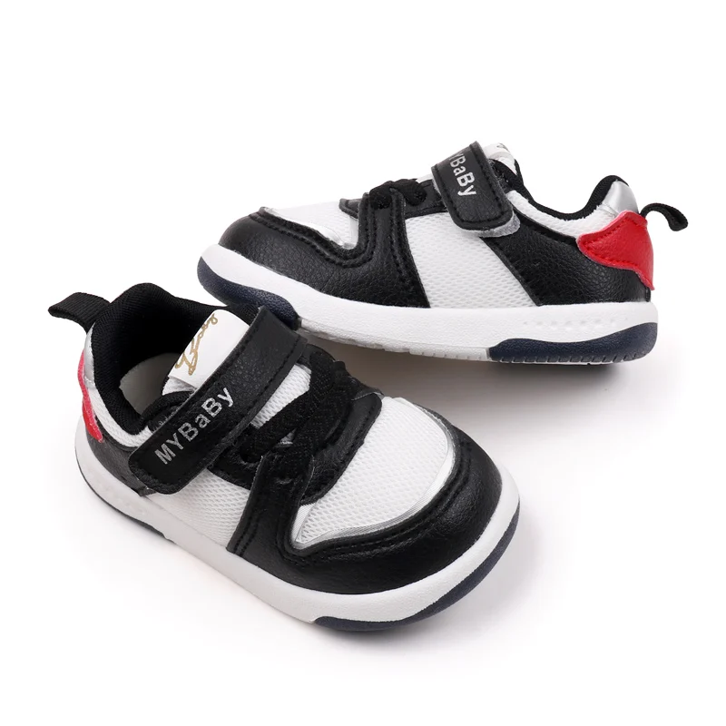 Baby Boys Girls Mesh Toddler Shoes Autumn Baby Soft Bottom Non-slip Casual Board Shoes 2