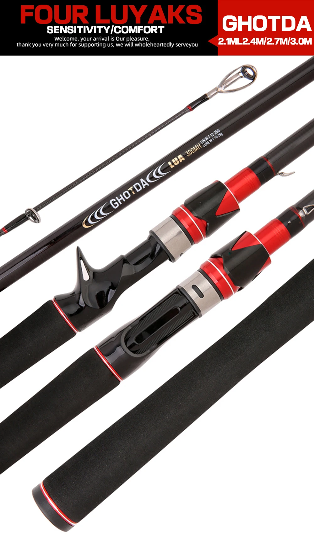 com carretel conjunto viagem ultraleve haste pesca8.1: