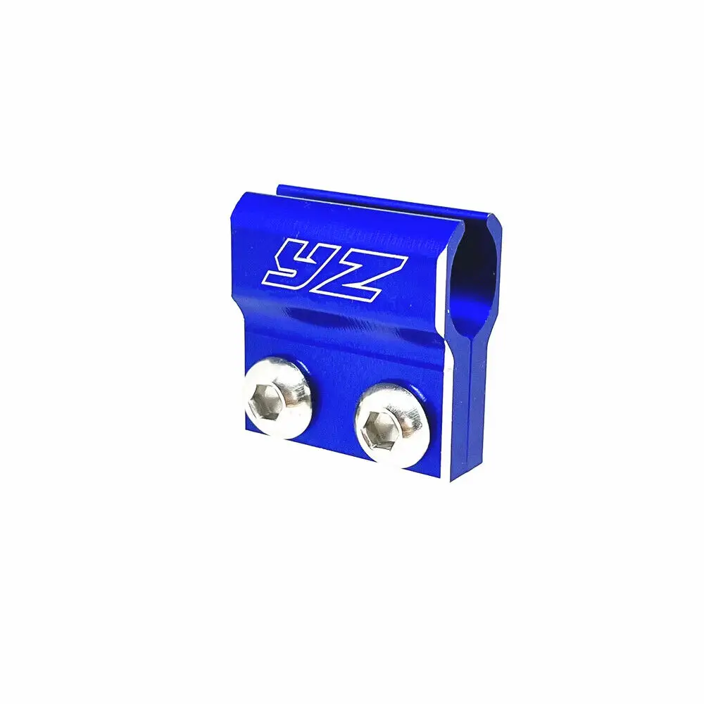 YZ LOGO Front Brake Lines Hose Clamp For YAHAMA YZ85 YZ250F/FX YZ125X YZ450F/FX