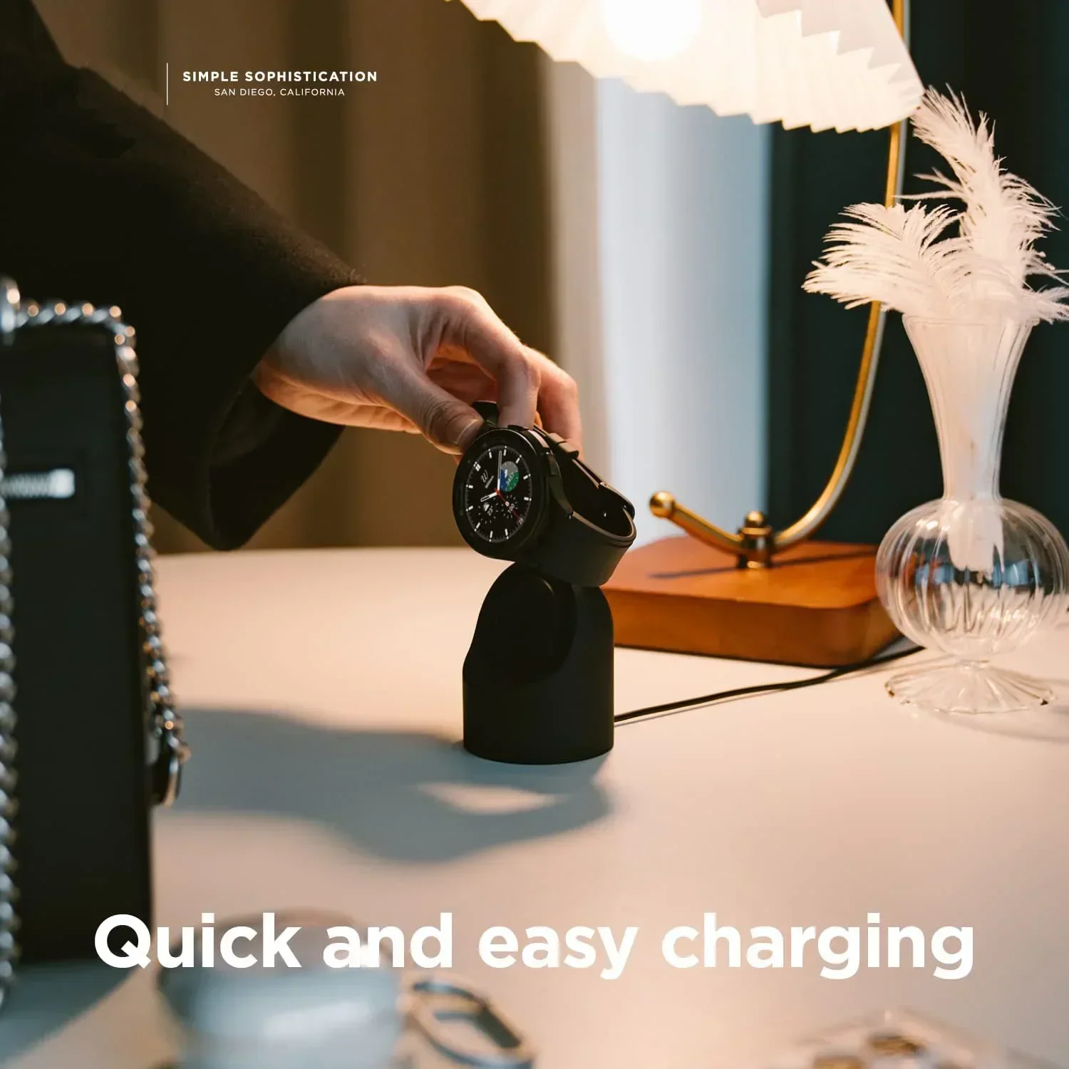 Silicone Charging Stand with Storage