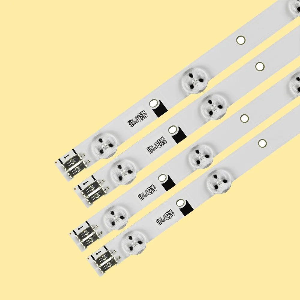 4Pieces/Lot LED BACKLIGHT SET FOR SAMSUNG UE32EH5000 TV 32F-3535LED-40EA FROM LTJ320HN07-V A 100%NEW 58CM 10LED