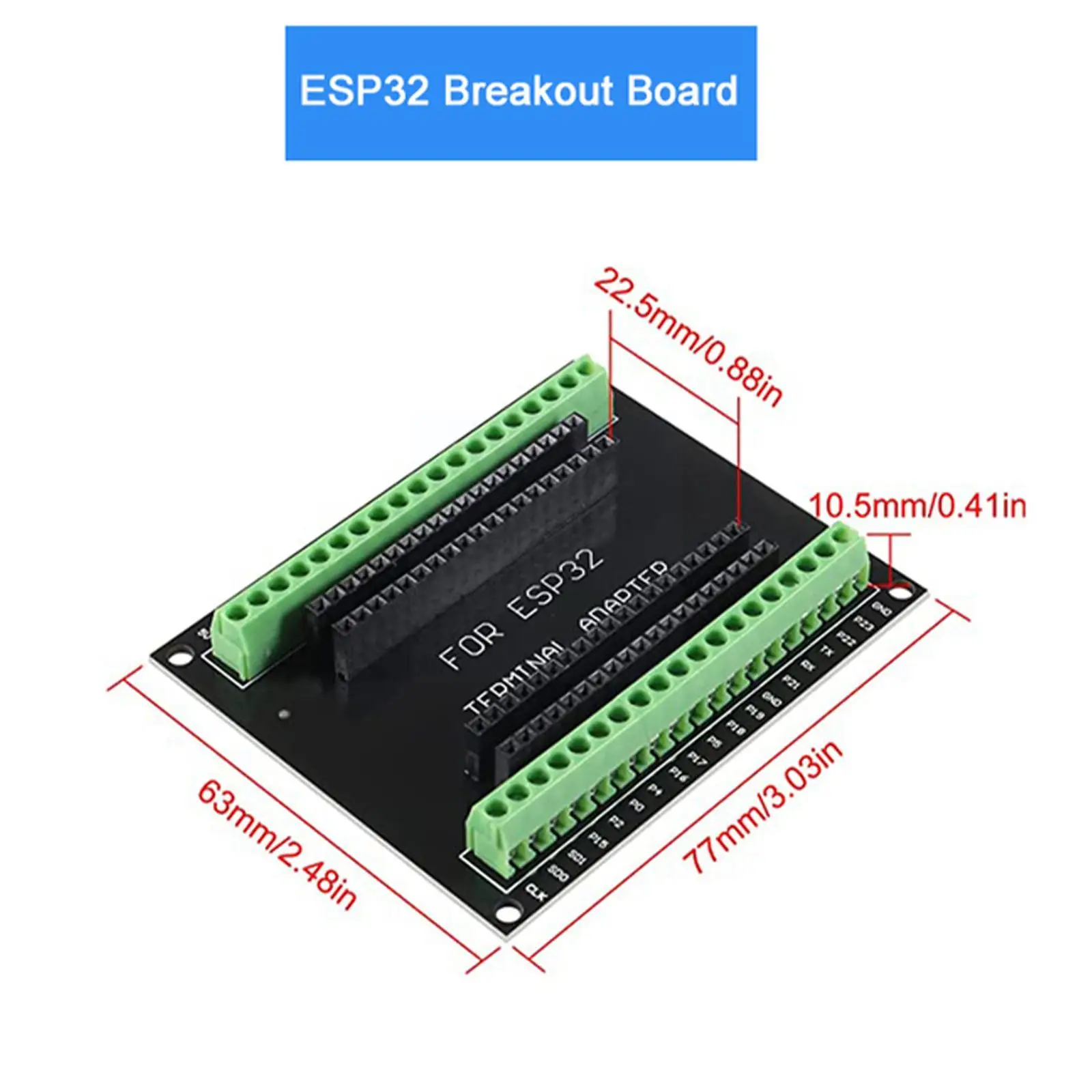ESP32 ESP8266 브레이크 아웃 보드 GPIO 1 into 2 38 핀 호환 ESP32S ESP32 개발 보드 Ard F4H2 용 2.4 GHz 듀얼 코어, 개발 보드