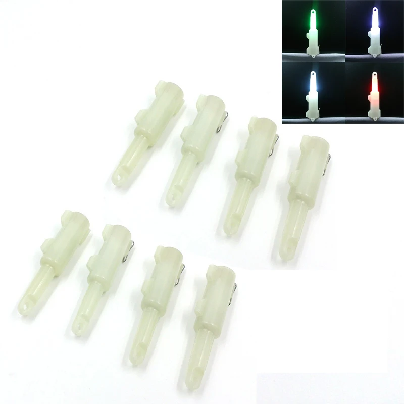 

10Pcs LED Mini Underwater Fishing Attract Lamp Luminous Lure Fish Trapping Light 5 Color to Choose