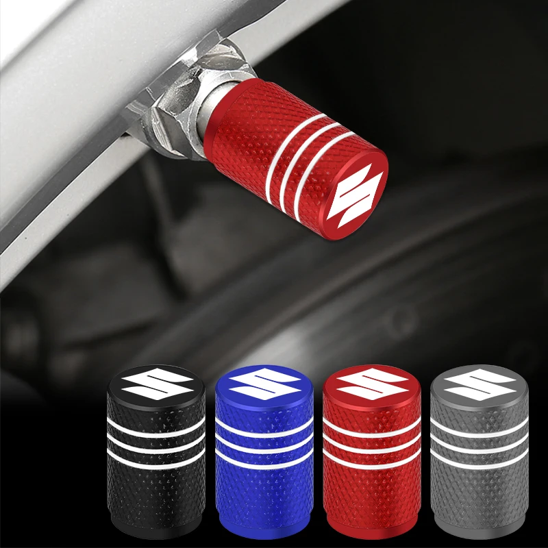 AluminumAlloyCarWheelTireValveCapsTyreRimStemCoversAirdust