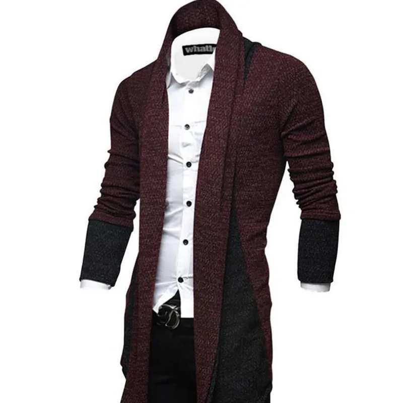 2023 KPOP Fashion Style Harajuku Slim Fit Tops Loose Casual All Match Outerwear Knitwear Cardigan Patchwork Long Sleeve Sweaters