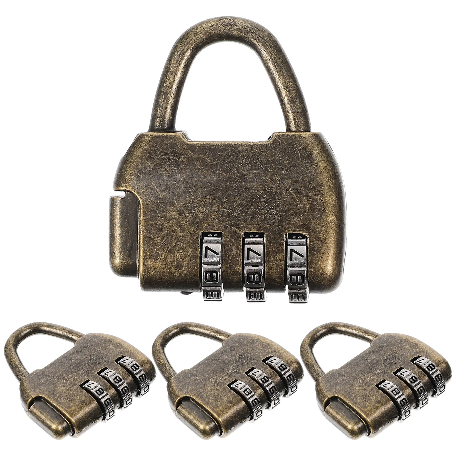 

Combination Lock Vintage Room Escape Mini Box Digit Password Numbered Number Outdoor Bike Jewelry Coded Locker Gym Digital
