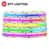 FCOB SPI RGB IC LED Light Strip WS2811 Addressable 720 630 LEDs Dream Color DC12V 24V WS2812B High Flexible FOB COB Lights RA90 1