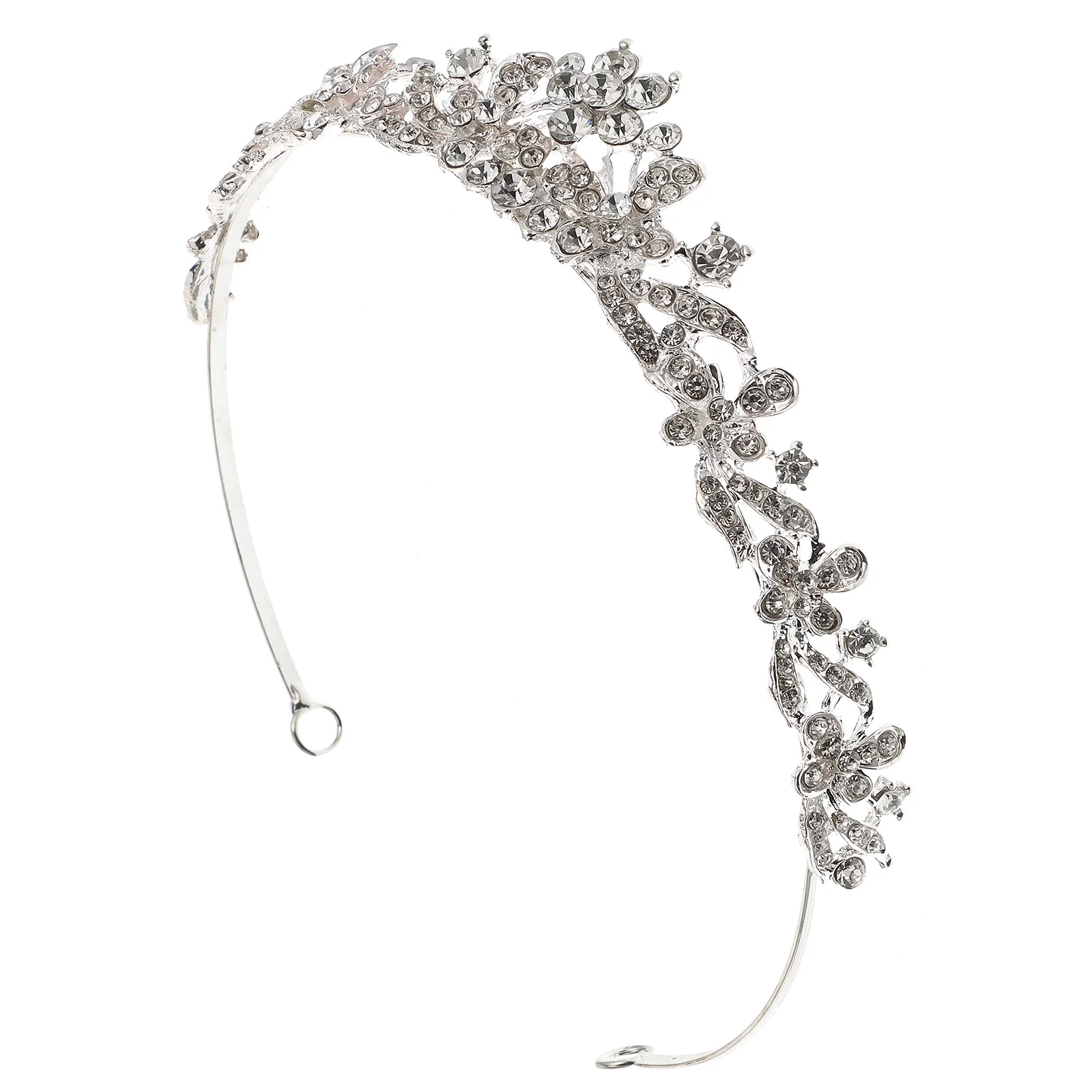

Elegant Headband Tiara Headpiece Bridal Hair Loop Wedding Decorations for Ceremony