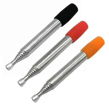 Stainless Outdoor Cooking Blow Fire Tube Stainless Steel Adjustable Torch Pocket Bellow Camping Blowing Fire Stick Survival Tool 2