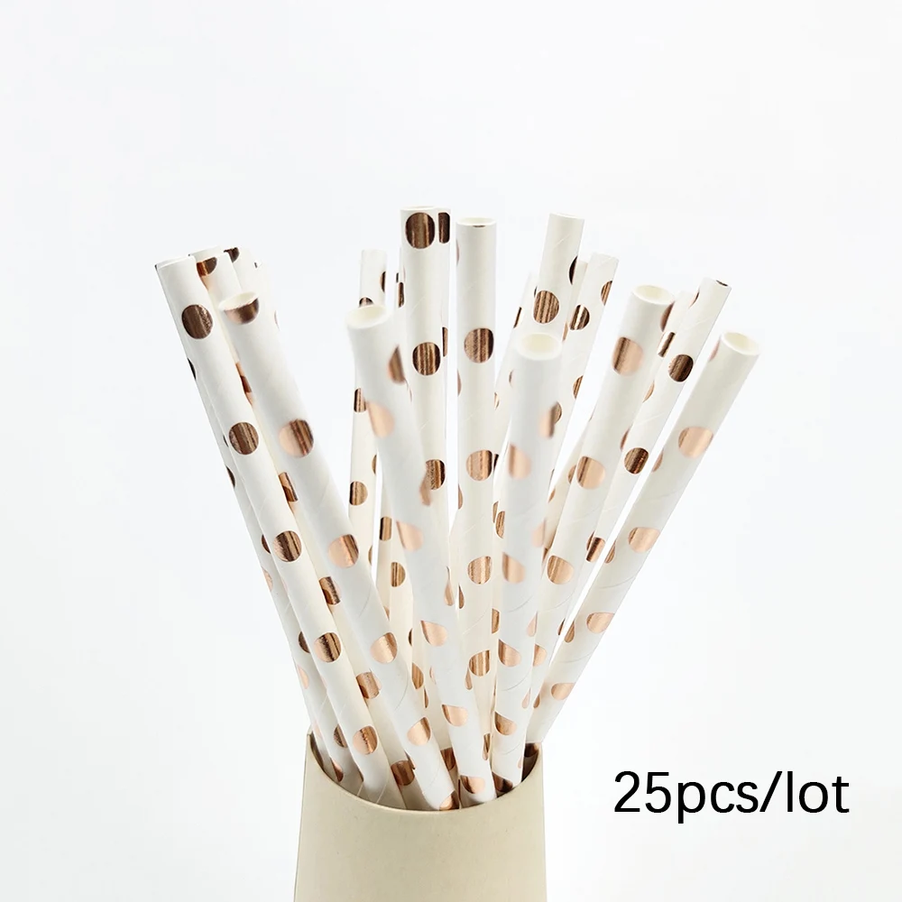 25pcs straws
