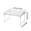 Acrylic Risers For Display Clear Foldable Storage Shelf Acrylic Display Risers Perfume Stand Tray Multi-Layers Holder Rack For 6