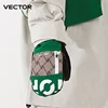 Vector Women Men Outdoor Double Board Snowboard Kevlar Waterproof Wear-resistant Semi Detachable Gloves 3M Cotton 5