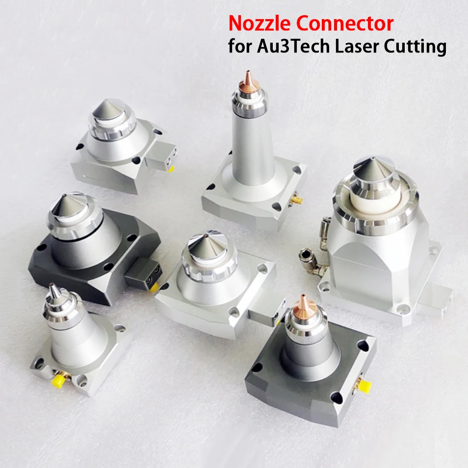 

Carmanhaas TRA Nozzle Connector for Au3Tech A230E A200E A260E Nozzles Assembly Fiber Laser Flat Cutting Head