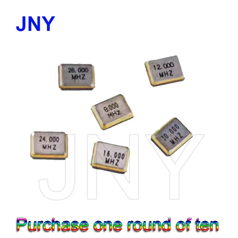 10 SMD3225 27MHz passive crystal oscillator High -precision surface stickers 4 needle original