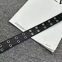 New Stylish Y2K Hollow PU Leather Fashion Punk Belt For Men Women-Trendy Accessory For Gift Giving，Neutral Waist Belts Plus Size 4