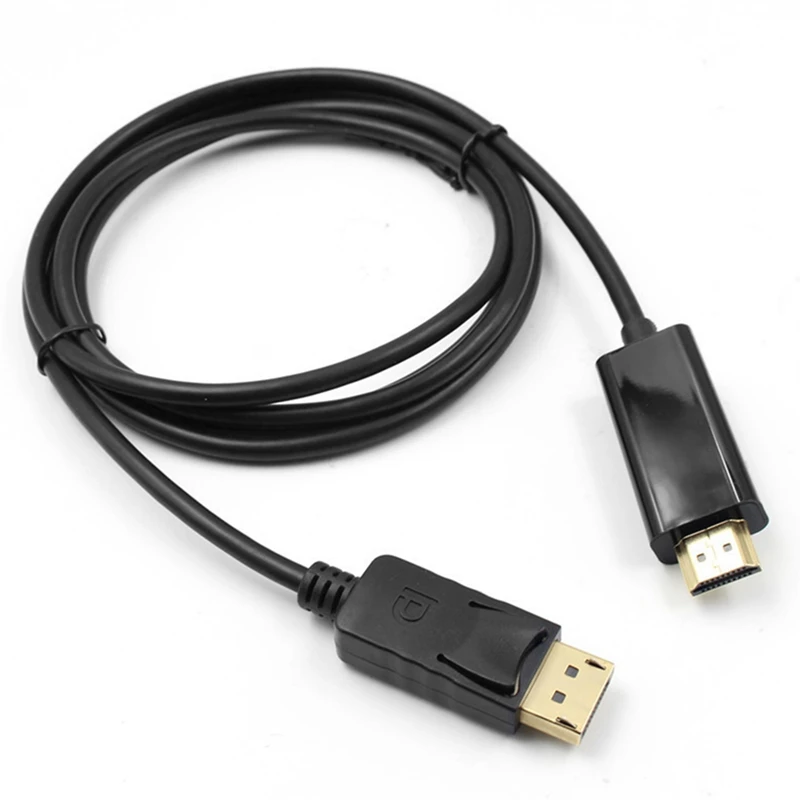 Basics Câble DisplayPort vers HDMI avec connecteurs plaqués