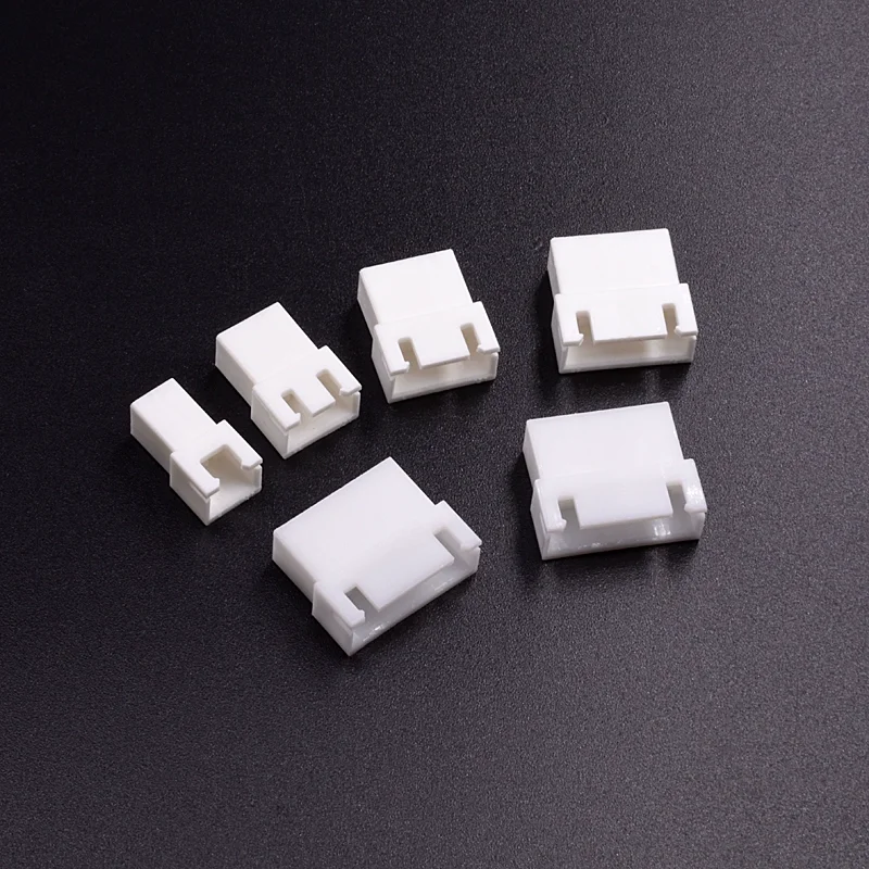 암 커넥터 하우징, XH 에어 도킹 플러그, XH2.54 TJC3, 2.54mm 피치, 2P, 3P, 4P, 5P, 6P, 7P, 8P, 9P, 10 핀, 20 개 플라스틱 쉘