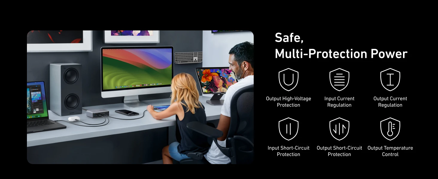 Anker Prime 200W 6 Ports GaN USB-C PD Charging Station (A2683) description image 2
