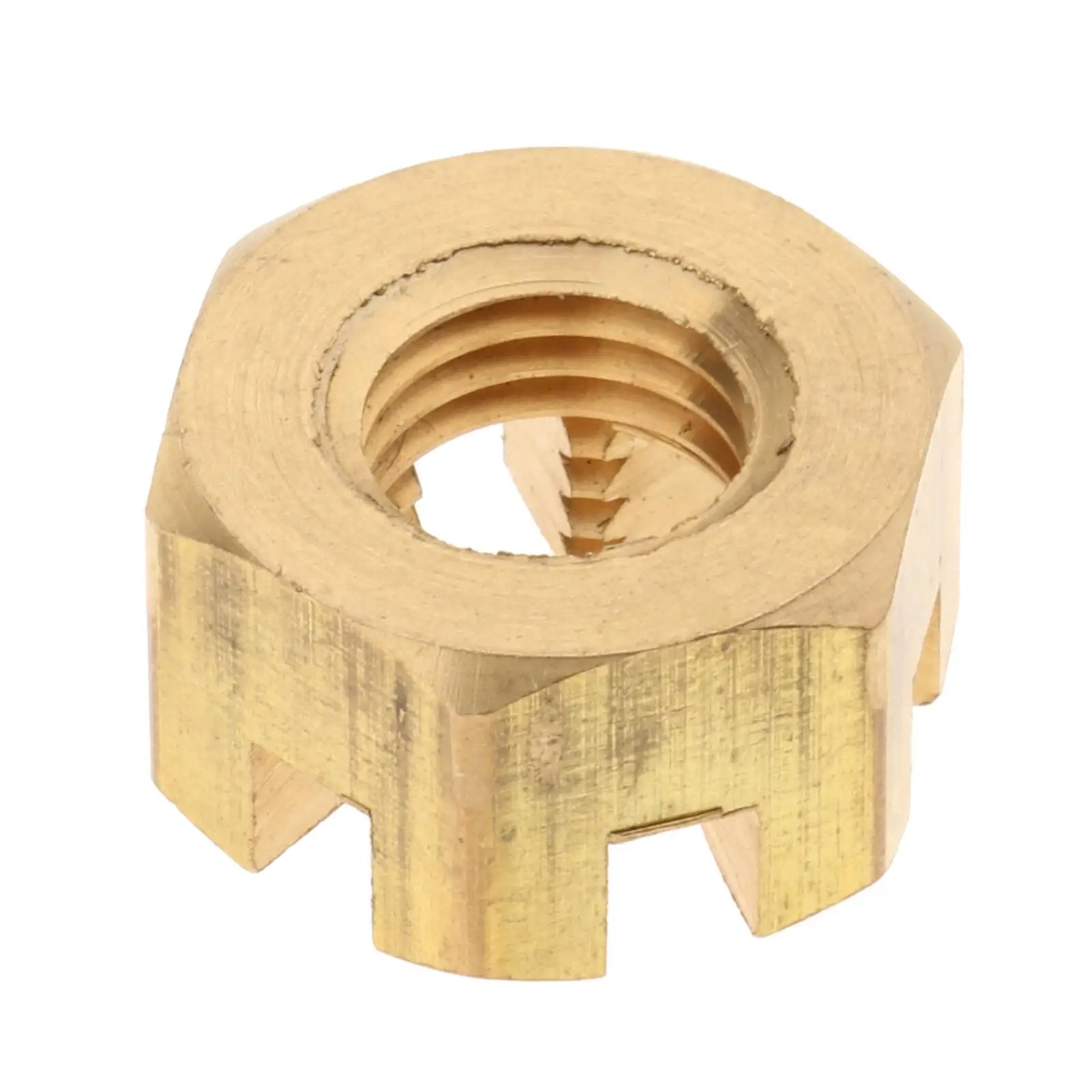 Yamaha Parsun 아웃보드 모터 6 8 9.9 15HP용 금속 아웃보드 너트 캐슬 고품질 샤프트 교체품