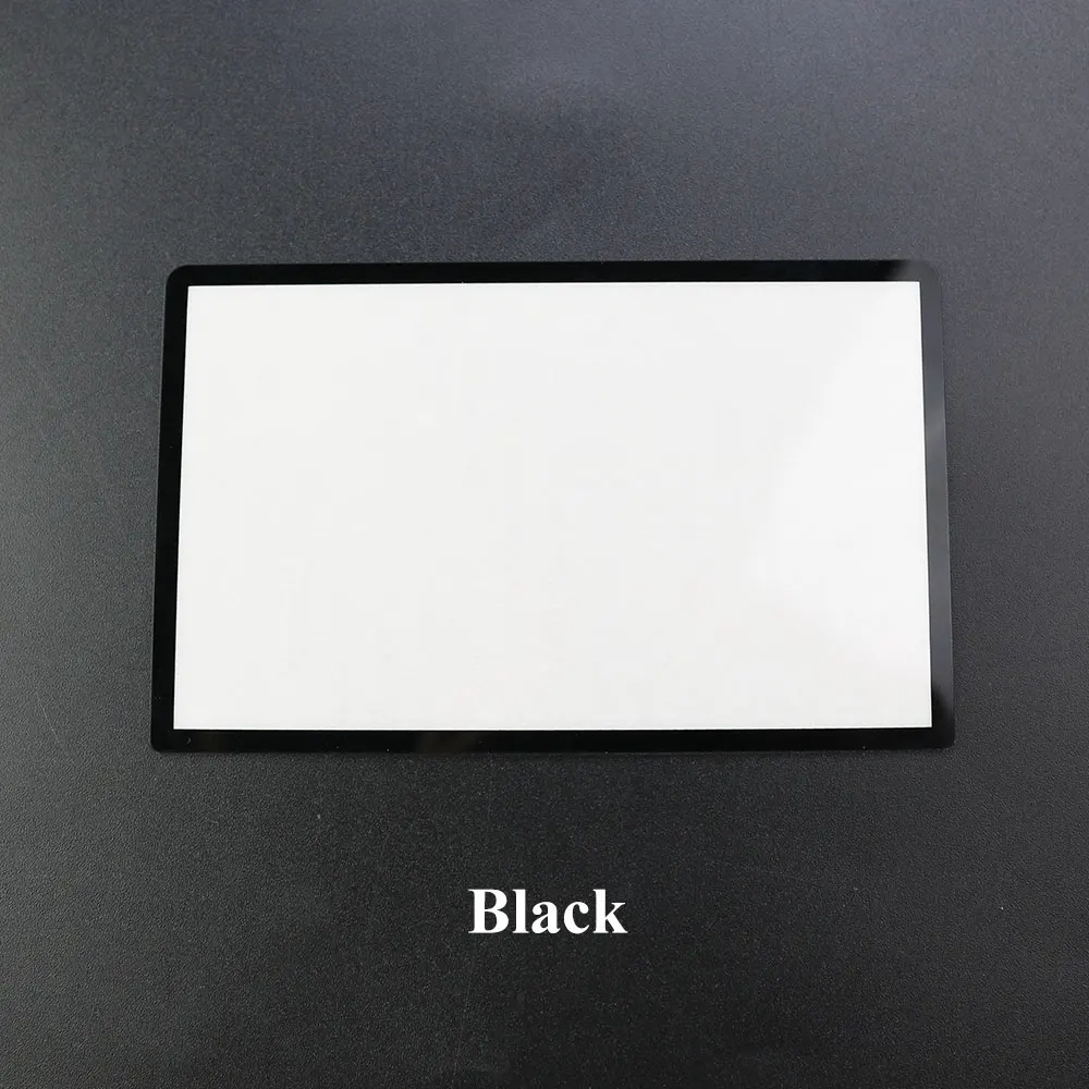 New3DSXL / 3DS XL LL 상단 전면 미러 보호 커버 용 접착 테이프가있는 JCD 상단 표면 유리 LCD 스크린 렌즈