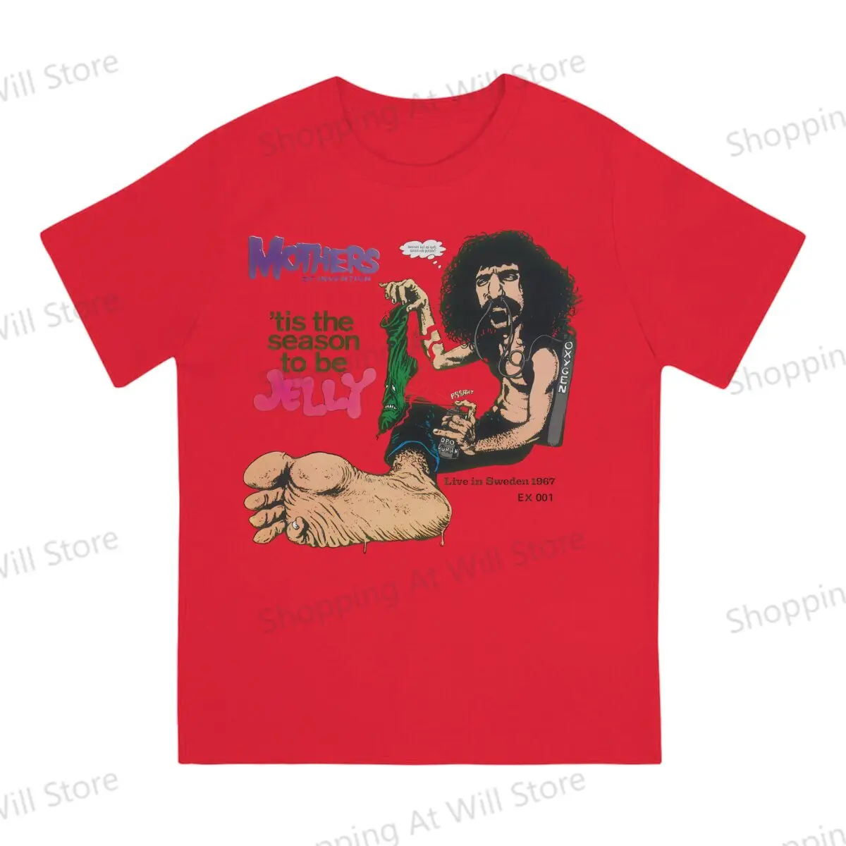 Frank Zappa - "Apostrophe" Tričko Pre Mužov/dámy Unisex Obrázok Produktu 1