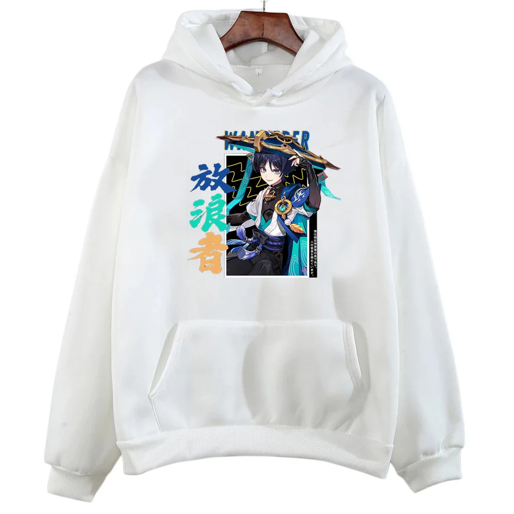 sweats capuche genshin impact planchers amouche pour chemise capuche kawaii pulls