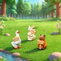 3pcs Animals