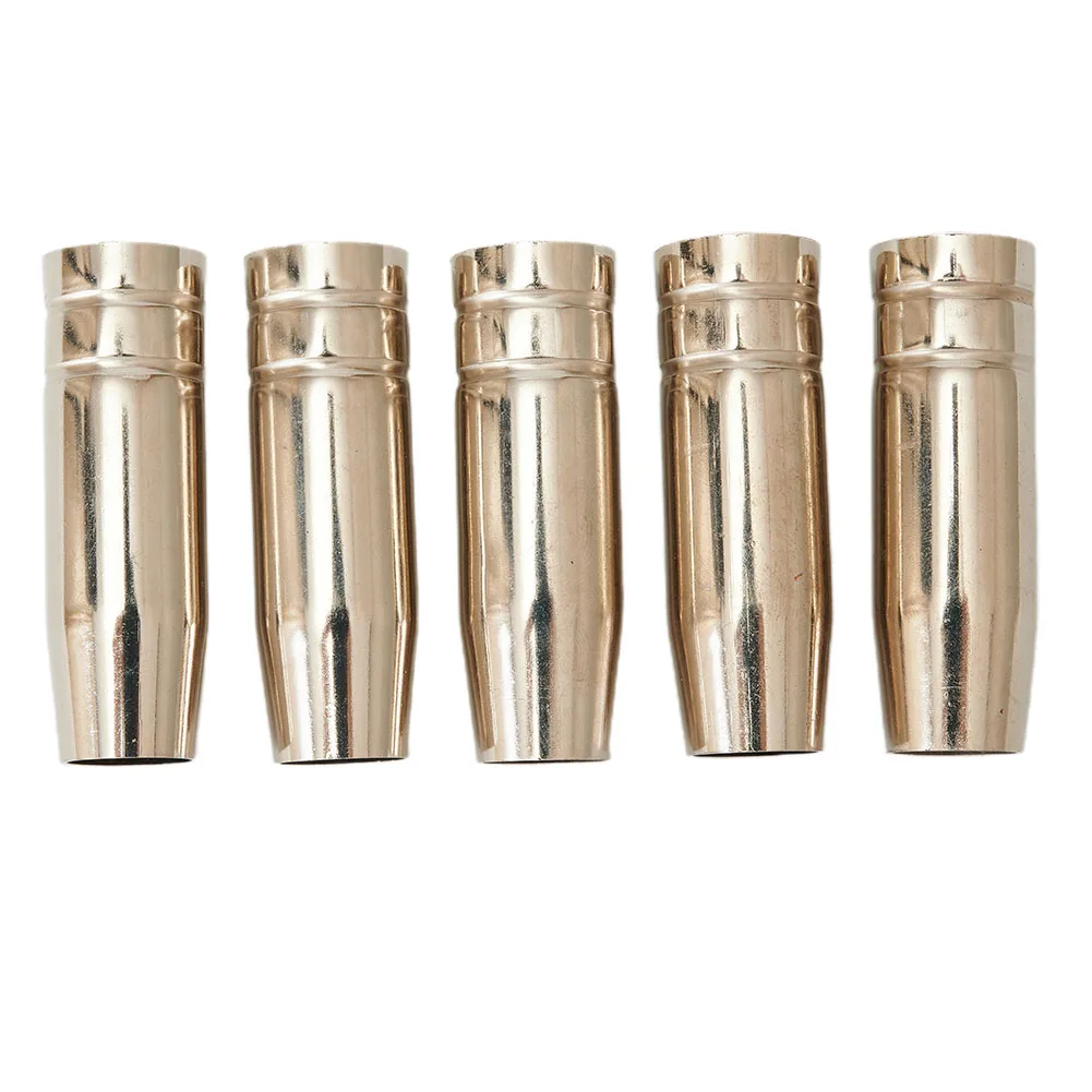 

5pcs Conical Nozzles Shroud Style Welder Welding Welding Torch Accessories Conical Nozzle Gas MIG MB15 Parts 2020