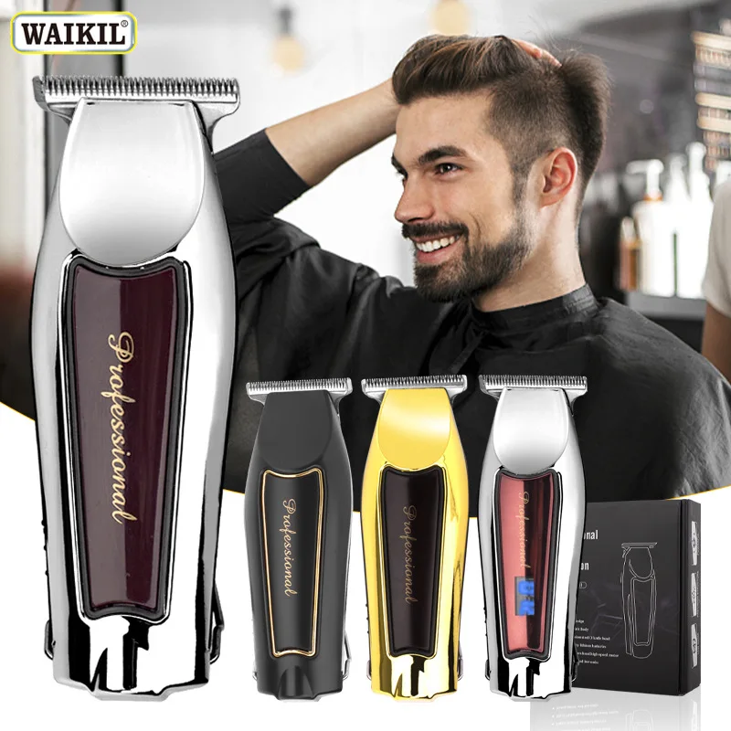 Professional Usb Rechargeable Classical Electric Hair Trimmer Oil Head