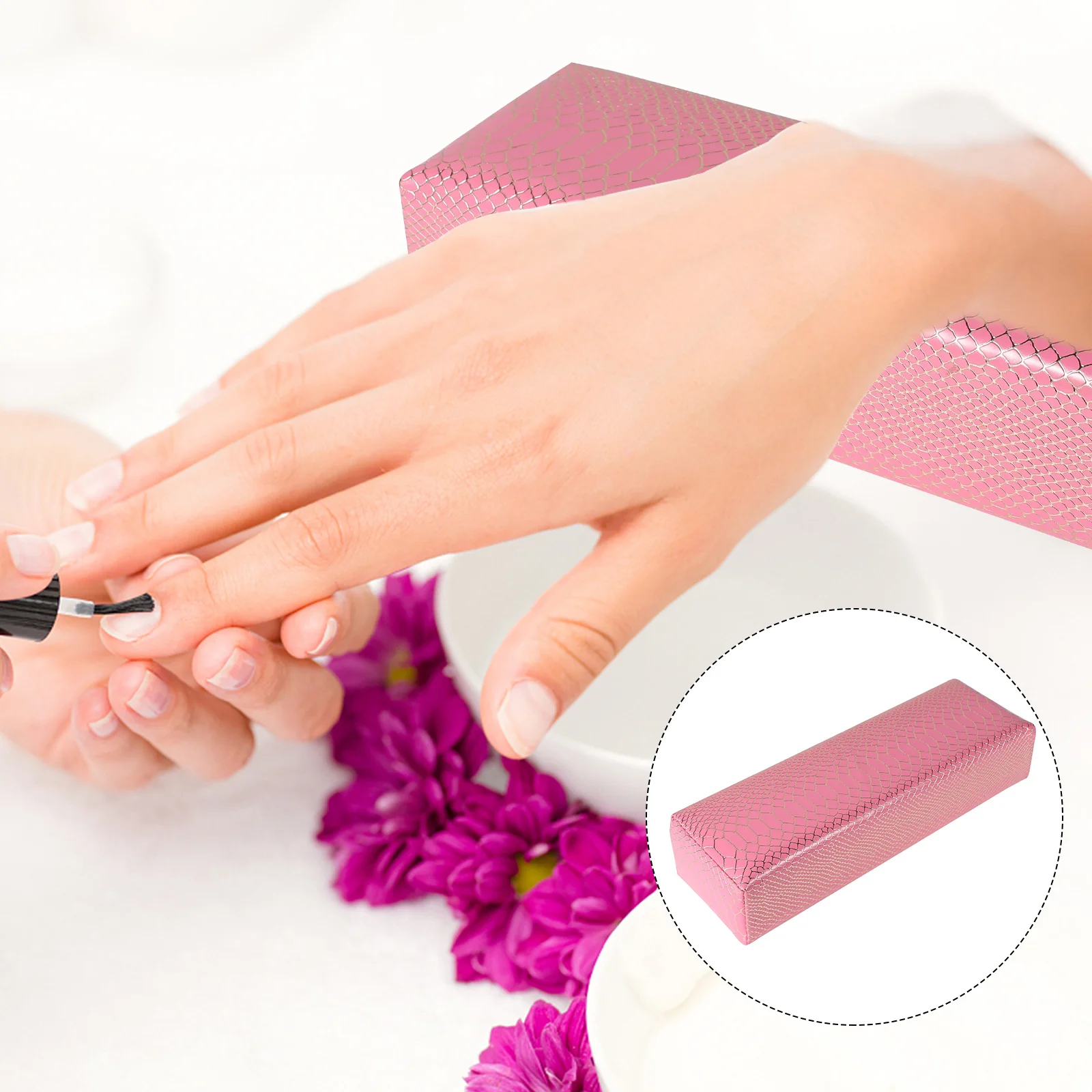 

Nail Hand Pillow Desk Manicure Armrest near Nails Professional Accessory Pad