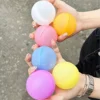 6/12/24Pcs Reusable Water Balloons Soft Silicone Water Bomb Quick-Fill Water Balls Summer Pool Beach Party Fun Game Water Toy 2