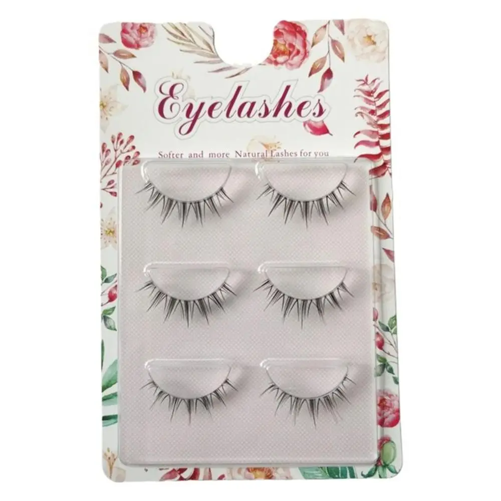 Anime Fairy False Eyelashes Cos Handmade False Eye Lashes Little Devil Big  Eyes