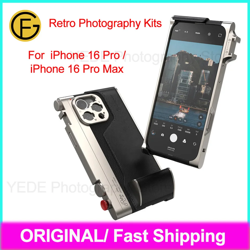 fotorgear Retro Photography Kits For iPhone 16Pro For iPhone 16