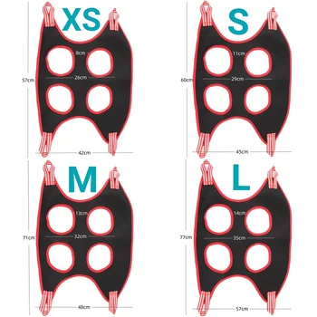 Dog Cat Grooming Hammock Fixed Bath Bag for Nail Cutting Anti Scratch Cat Trimming Restraint Bag Cat Beauty Hanging Pet Supplies 6