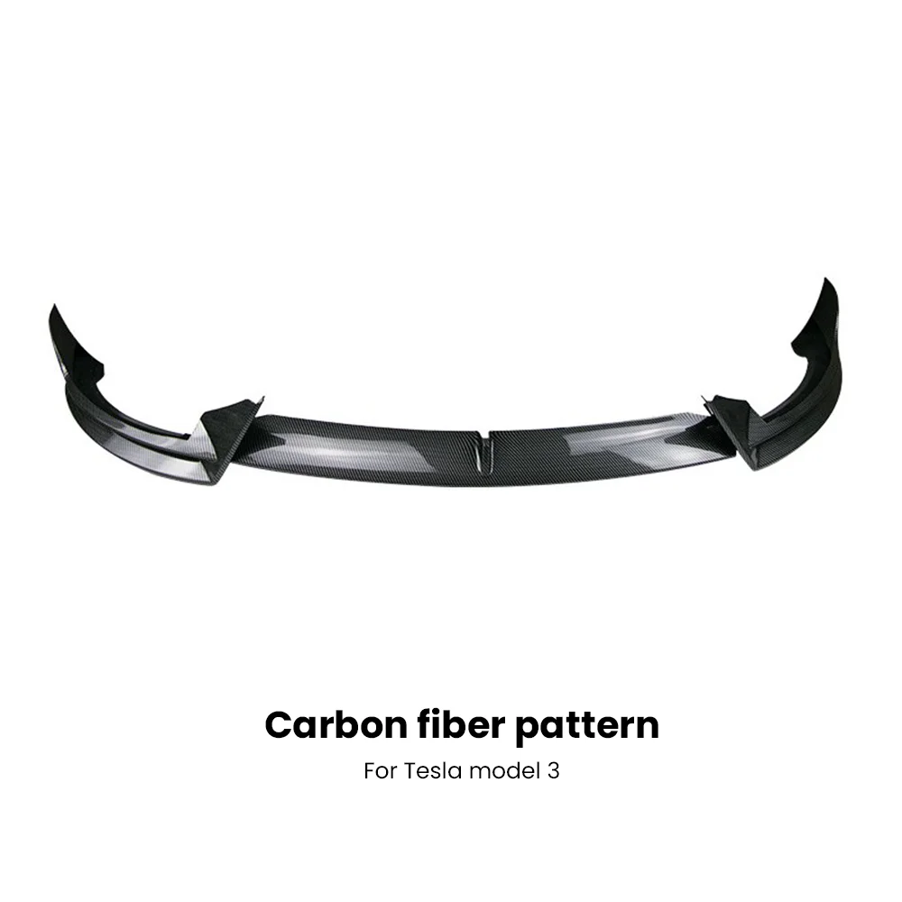 thumbnail image 1 of Kit de carrocería Tesla para el modelo 3 2017-2023 Difusor trasero Alerón lateral Parachoques Labio Negro brillante Carbono AZDF Tesla Tuning, 1 of 5