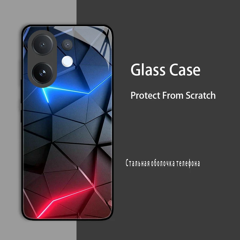 Enhanced Shockproof Tempered Glass & Hard Bumper Protective Case Cover