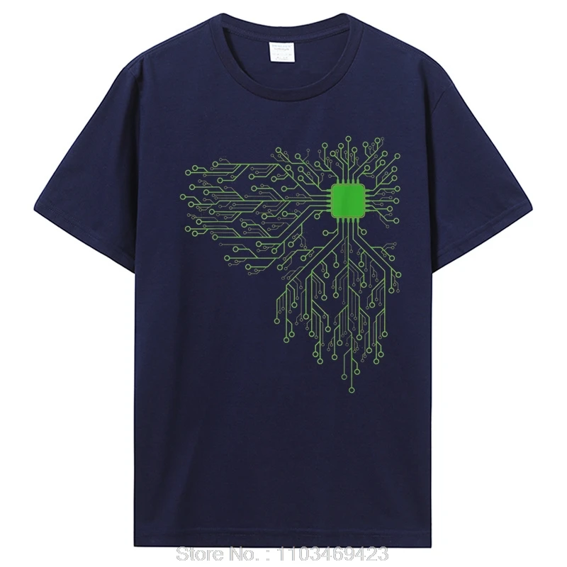 T-Shirt Uomo YOYAO SODAtees Computer CPU Core Heat Geek, 100% Cotone, Taglia X-Large