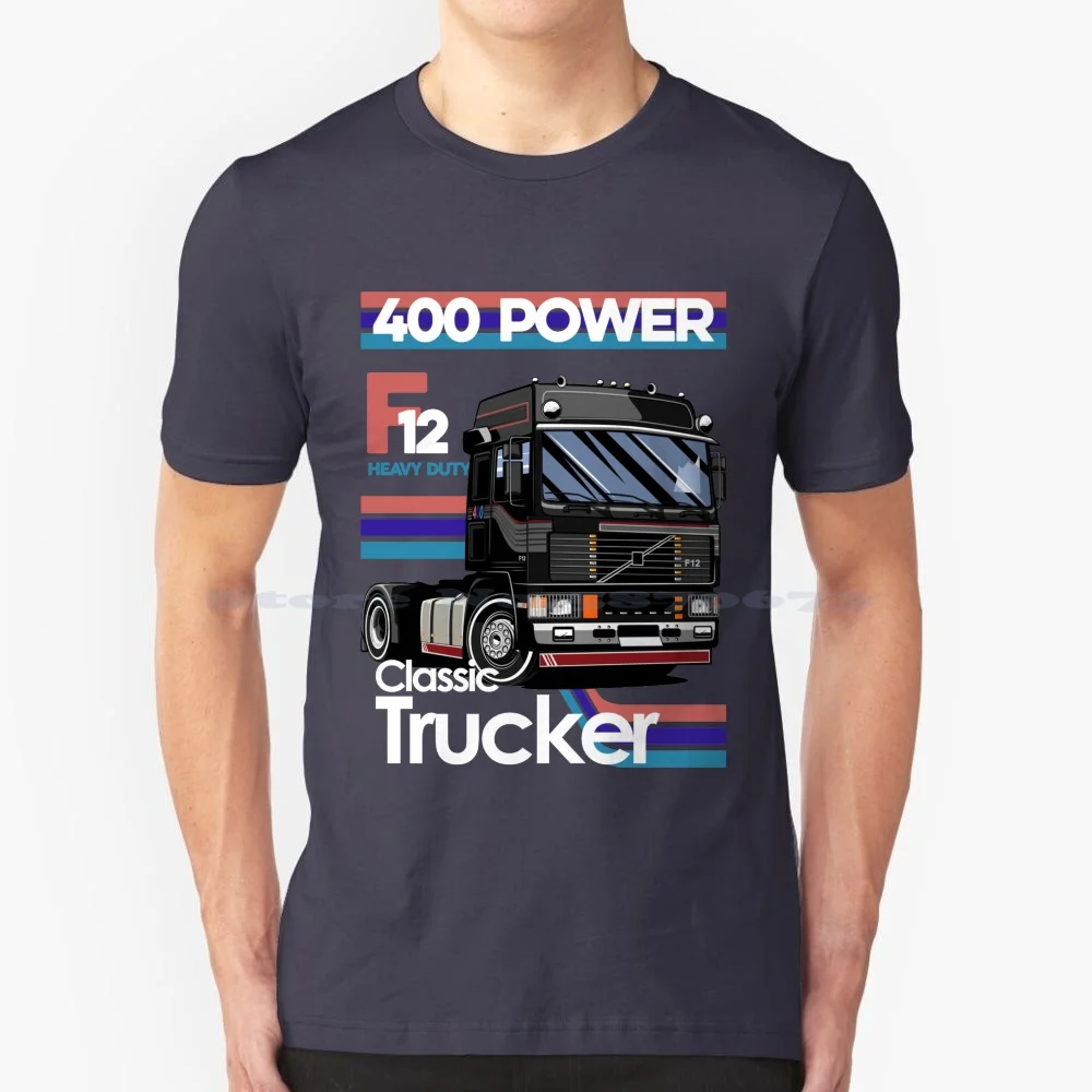 400 Power F12 Truck By Petrothings T Shirt 100% Cotone Tee Petrothings Trucker Truck Driver 400 Power Trucks F12
