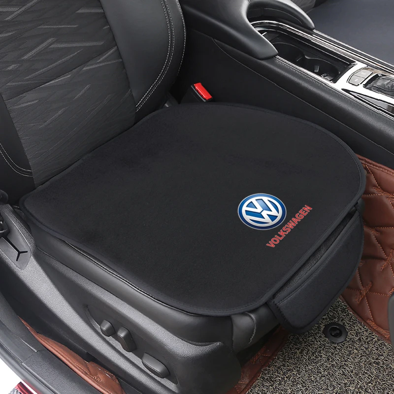 New Car Seat Cushion Non-Slip Cover Ice silk Velvet Plush For VW Volkswagen Golf
