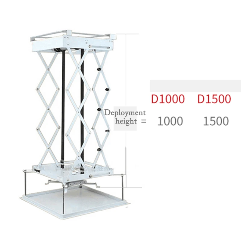 

D1000/ D1500 Project Projector Bracket 220V Electric Hanger Equipment Projector Hanger Bearing 40kg Lifting Hanger