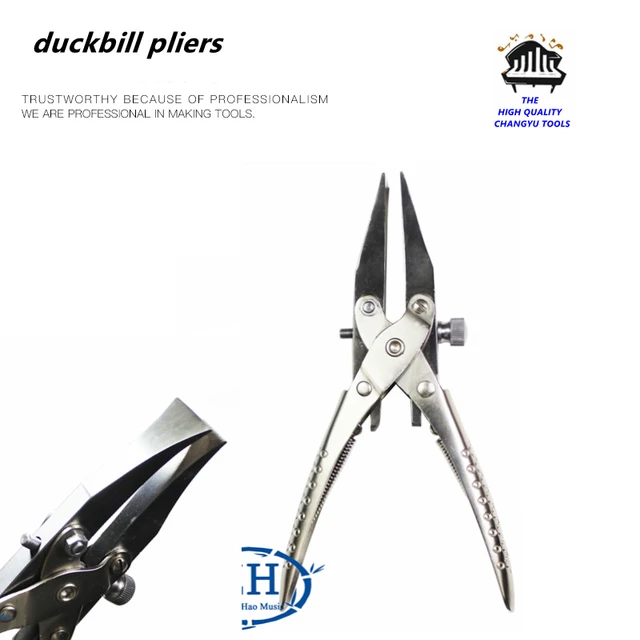 Duckbill Pliers Wind instrument repair tools Saxophone flute clarinet  repair tool Parallel Pliers Duck beak parallel pliers - AliExpress