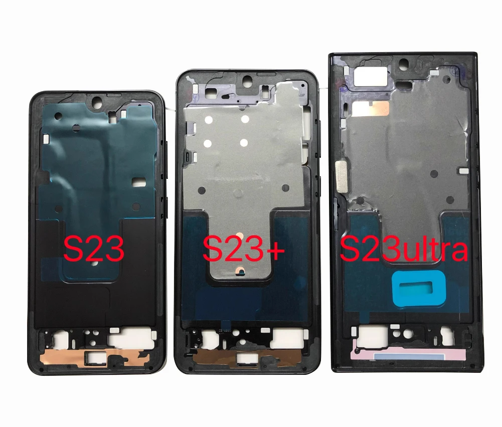 

1 шт. ЖК-дисплей средняя рамка передний корпус средняя рамка для Samsung Galaxy S23 Plus S23 Ultra