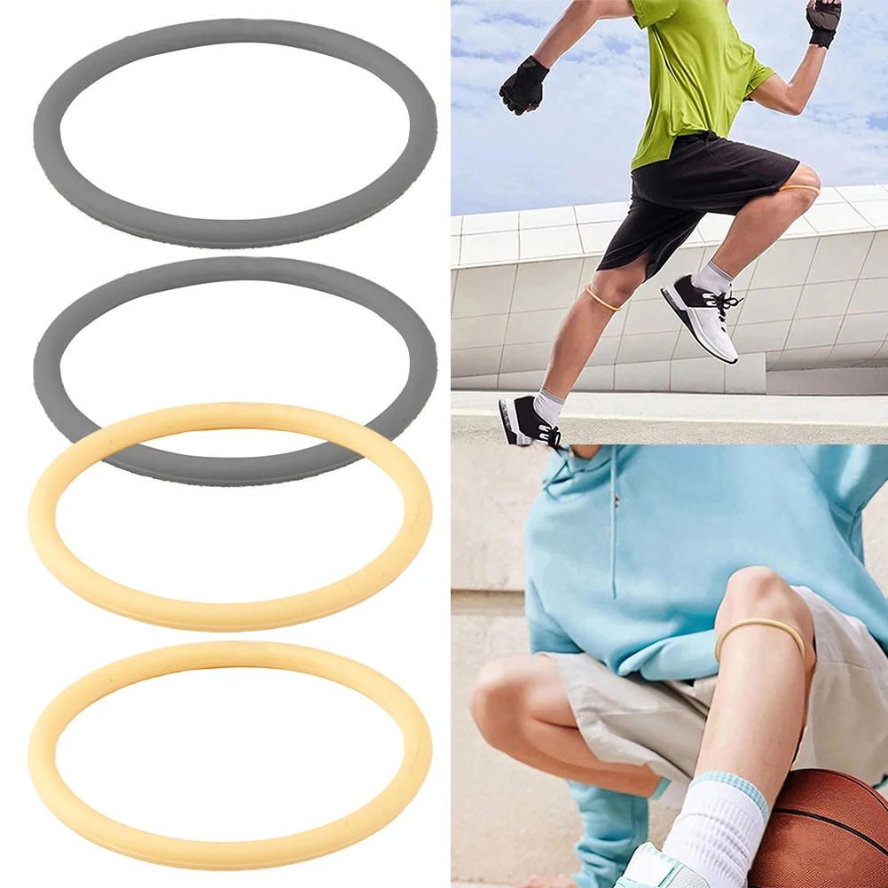 4Pcs Patella Tendon Knee Strap For Pain Relief, Basketball Stabilizer Brace Silicone Band Elasticity Fixed Protection Patellar