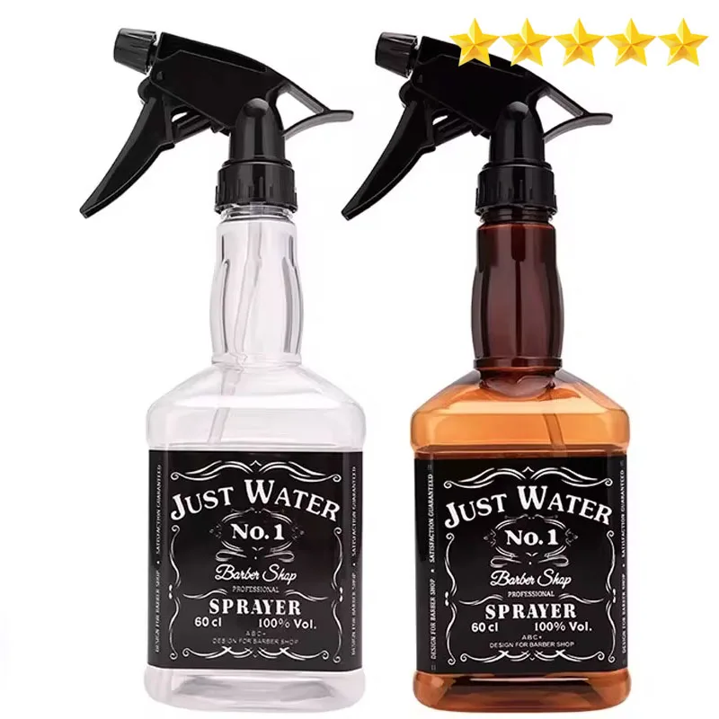 Hair Salon Special Hairdressing Spray Bottle European and American Retro Ultra Fine Fog