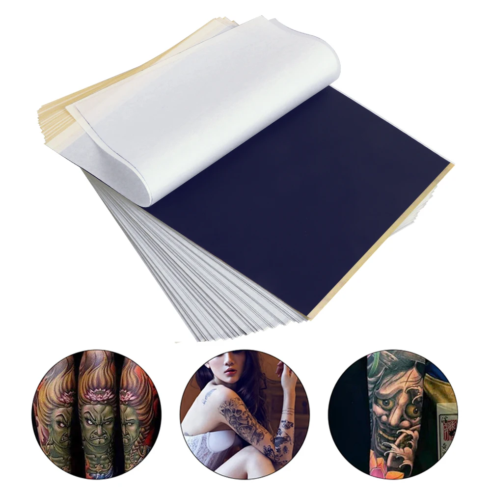 

Tattoo Transfer Paper 10PCS Sheets Stencil Paper for Tattoos Accessories Hot Stencil Paper 4 Layers DIY PMU Tracing Body Art